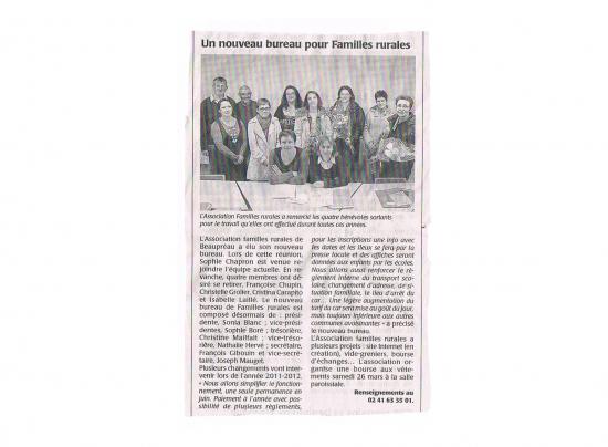 Article COURRIER DE L'OUEST